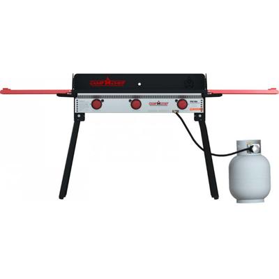 Camp Chef Pro 90X - 3 Burner Stove Black & Red PRO90X