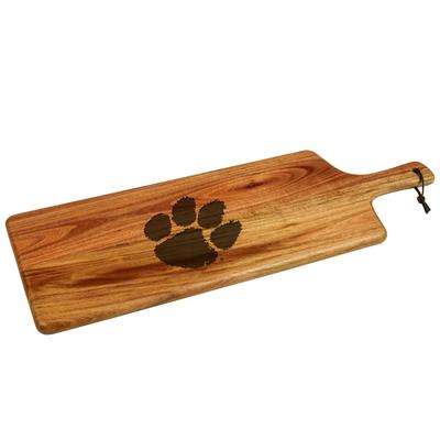 NCAA Clemson Tigers Bamboo Cheese & Charcuterie Board