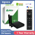 UGOOS AM6B PLUS TV Box 4GB 32GB Amlogic S922X-J 2 2 GHz Android 9 0 5G WiFi bluetooth 4K HD Media