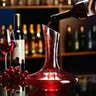 1700ml Household Red Wine tromba Decanter in vetro di cristallo Decanter per vino rosso Wine Pot Bar