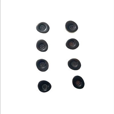 Anthropologie Other | Anthropologie Buttons Set Of 8 For Crafts Or Sewing Or Crochet Projects | Color: Black/Brown | Size: Os