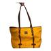 Dooney & Bourke Bags | Dooney & Bourke Canvas Signature Duffle Bag Yellow Hm807 My And Wallet. | Color: Yellow | Size: Os