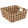 Panier 31x15cm terre inconnue noir - 5five