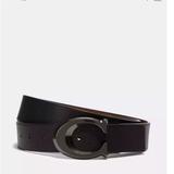Coach Accessories | Coach Signature Buckle Cut To Size Reversible Belt, 38 Mm | Color: Black/Brown | Size: Os