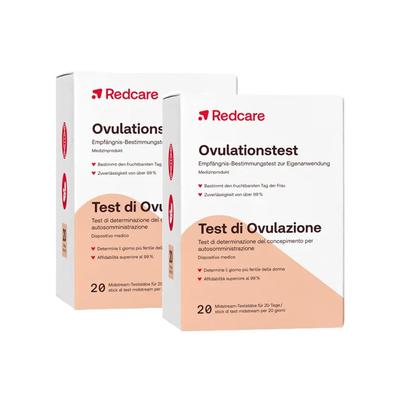 Redcare Ovulationstest Doppelpack 2x20 St Test Image