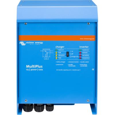 Wechselrichter VICTRON ENERGY "»Inverter / Charger Victron MultiPlus C 24/1600/40-16«", blau, B:25,8cm H:21,8cm L:36,2cm, Aluminium, Wandler, 1600W - 24V DC zu 230V AC / 50Hz (Inverter)