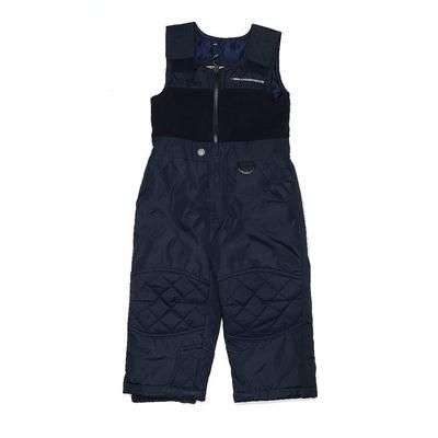 Weatherproof Snow Pants With Bib - Elastic: Blue Sporting & Activewear - Size 2Toddler