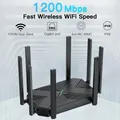 1200 MBit/s WLAN-Repeater Wireless Signal Repeater Extender High Gain 8 Antennen Dual-Band 2 4g 5g