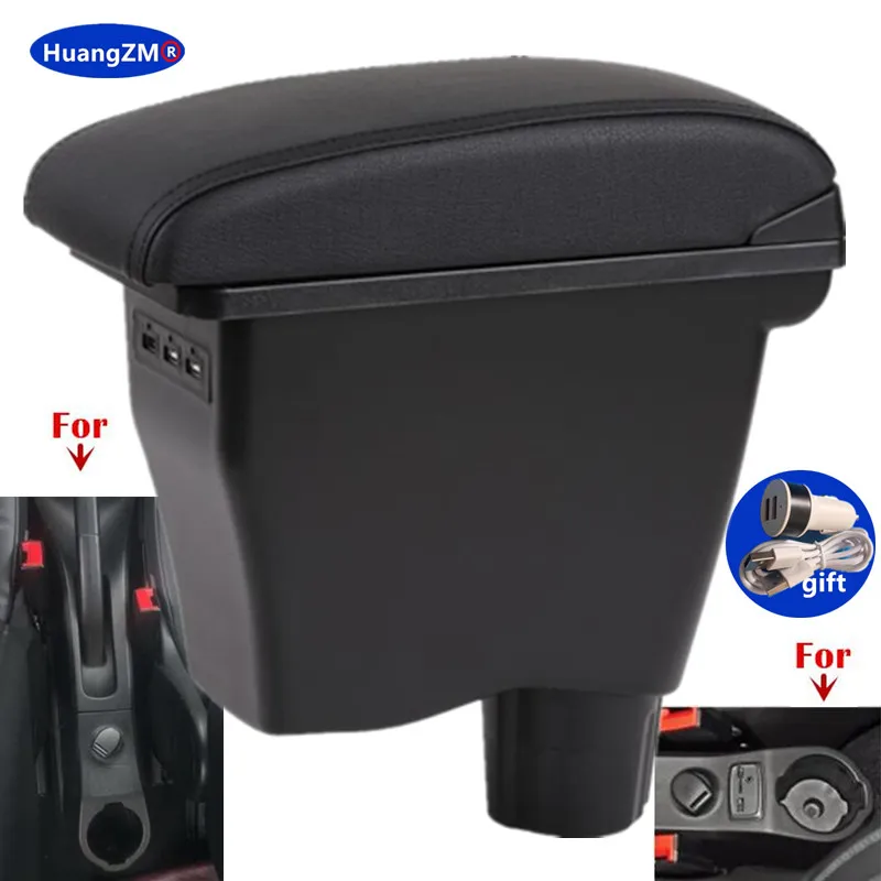 Für Smart Fortwo Armlehne für Mercedes Neue Smart 453 Fortwo Forfour Auto Armlehne box Retrofit teile Innen Lagerung box 2015-2019 Image