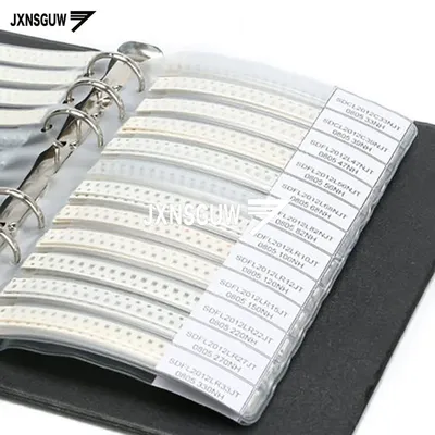 SMD Multilayer Induktivitäten Probe Buch 0201 0402 0603 0805 1206 Inductor Kit Gemeinsame Probe Buch Image