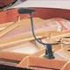 Klavier Clip-on Musik instrument Mikrofon für Shure Wireless System 48V Phantoms peisung Eingang