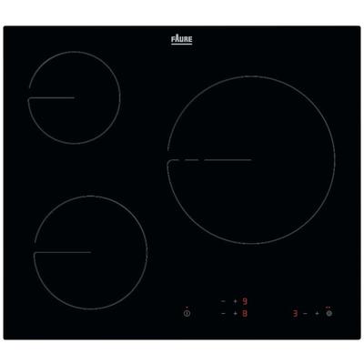 Faure - Induktionskochfeld 60 cm, 3 brenner FHRN639K