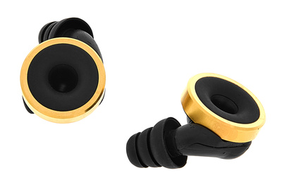 Limousine Earplugs Knops Gold Black
