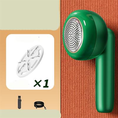 USB Rechargeable Hairball Trimmer Sweater Shaver Portable Pile Remover Effortlessly Remove Lint and Hair from Clothing and Fabrics Bedding Furniture Carpets Sofas Cleaning Supplies