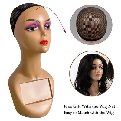 Plastic Mannequin Model Head for Display Wigs Plastic Mannequin Head For Wig Stand For Wigs Display