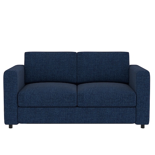 2-Sitzer Sofa Bezug einfarbige Überzüge Image