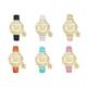 Oidea Fashion Womens Watch - Elegant Wrist Watch, Simple Crystal Butterfly Watch, Boho Shiny PU Leather Analog Quartz Dress Watch Sports Watches for Women Ladies, 6 Colors