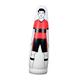 Baoblaze Inflatable Football Training Mannequin Training Obstacle Mannequin Multipurpose Easy to Use Accessory Football Trainer, Red