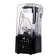 Smoothie Blender,Commercial Quiet Blender, 2200 Watt Professional Countertop Blender,with BPA-FREE 80oz Pitcher, Built-in Pulse &15-speeds Control,for Puree, Crush Ice, Smoothies (Color : Black)