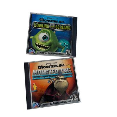 Disney Video Games & Consoles | Monsters Inc Pc Games Lot Of 2. Bowling For Screams & Monster Tag Pc Games | Color: Cream | Size: Os
