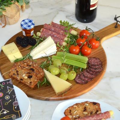 NCAA California Berkeley University Golden Bears Bamboo Cheese & Charcuterie Board
