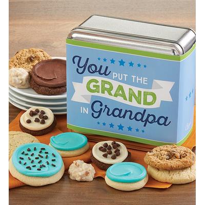 You Put The Grand In Grandpa Mini Gift Tin by Cheryl's Cookies