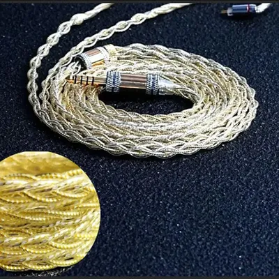 Xinhs hs002 8-strängige Silber folie vergoldet reines Silber 22 Karat Goldfolie hochreines Silber Image