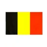 Johnin 90x150cm nero giallo rosso BEL BE belgio Flag