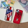 A-Atlético M-MadridS Phone Case For iPhone 15 14 13 12 11 X XR XS XSMAX 8 7 Plus Mini Pro Max Soft
