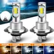 2 pezzi super luminoso H7 H4 led fendinebbia per auto H11 H8 H9 H16 faro 9005 9006 Hb4 H1 H3 lampade a led guida luce di marcia 6500K 12V
