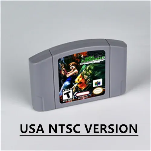 Sünde und Bestrafung-Nachfolger der Erde für Retro 64-Bit-Spielkassette USA-Version NTSC Format