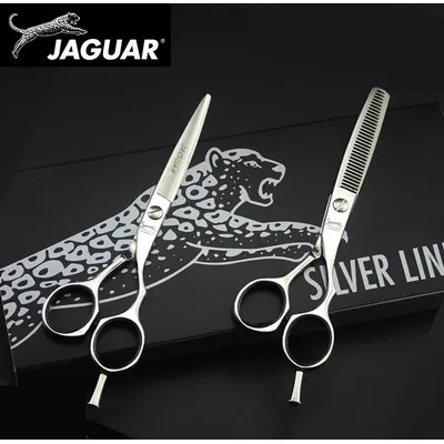 JAGUAR-Ciseaux à cheveux professionnels de haute qualité 5.0 5.5 6.0 et 6.5 pouces ensemble de