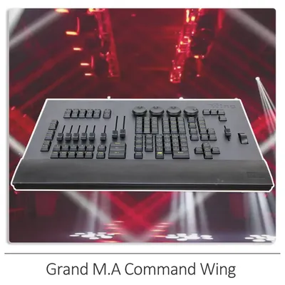 Console d'aile de commande pour éclairage de scène DJ contrôleur d'éclairage dernière version