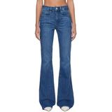 Blue 'le High Flare' Jeans