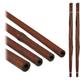 50x Canne di Bambù 150 cm, Set da 50 Supporti, Sostegno per Piante Rampicanti, Bricolage, 15-17 mm