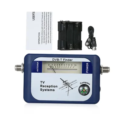 DVB-T Digital TV Antenna Finder Aerial Terrestrial Signal Meter Pointer TV Satellite Receiver