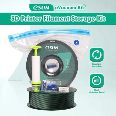 eSUN Storage Bag Kit 3D Printing Silk PLA PETG TPU Filament Sealed Vacuum Keep Dry Avoid Moisture