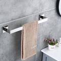 Bath Towel Bar,SUS304 Stainless Steel Towel Rack for Bathroom,Bathroom Accessories Towel Rod Heavy Duty Wall Mounted Towel Holder (Chrome)