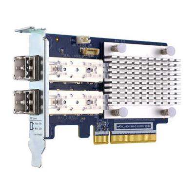 QNAP QXP-16G2FC Dual-Port 16Gb SFP+ Fiber PCIe 3.0...