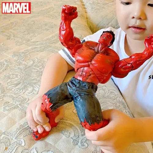 26cm staunen die Rächer Superhelden rot Hulk Action figur PVC Sammler Modell Spielzeug Abschluss