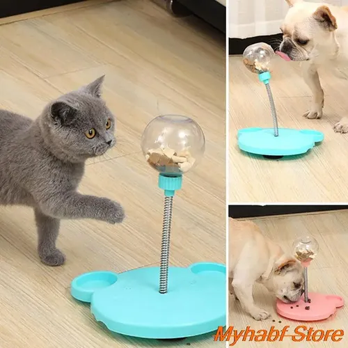 Katzenfutter Feeder Ball interaktive Spielzeug Haustier Puzzle Futter undicht Ball Katze Hund Puzzle