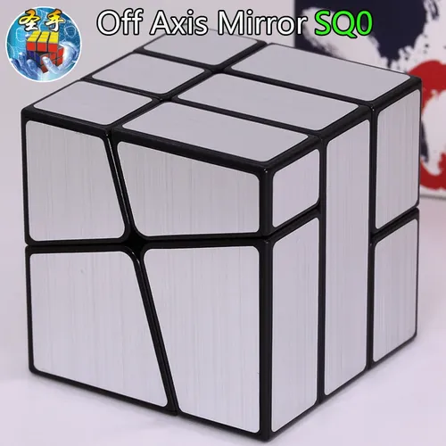 Sengso magic cube mr m magnetisch off axis spiegel sq 0 cubo magico sq0 seltsame form logik puzzle