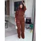 Set da 2 pezzi completo da donna completo da due pezzi per pantaloni da donna completi invernali per abbigliamento donna 2023 nuovi arrivi pantaloni set donna