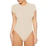 Einteilige sexiest Body Suit lässige Sommer Tops für Frauen neu in Bodys Skinny T-Shirts Kurzarm
