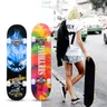 Skateboard da 31 pollici Skateboard completo Longboard doppio piede Skateboard Standard per ragazzi