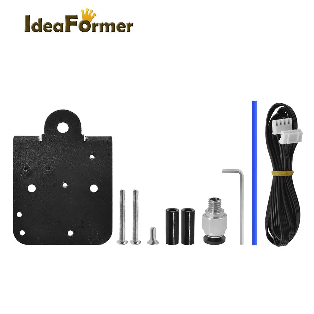 Ender 3 Direct Extrusion Drive Plate Upgrade Kit Aluminiumlegierung für Creality CR10 Ender-3 5 pro Direct Extruder Adapterplatte Image