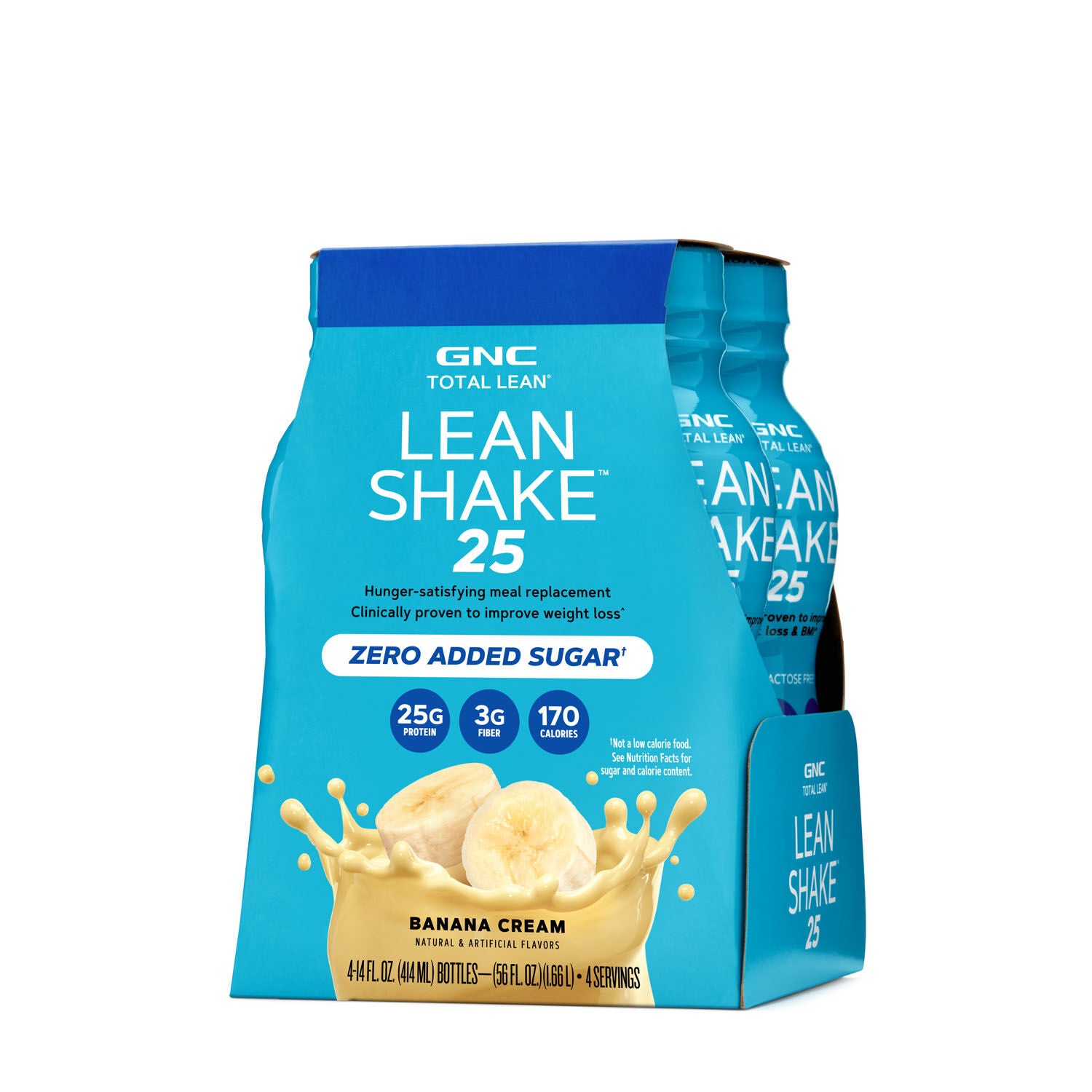 Lean Shake™ 25 Healthy - Banana Cream 14Oz. (4 Bottles)