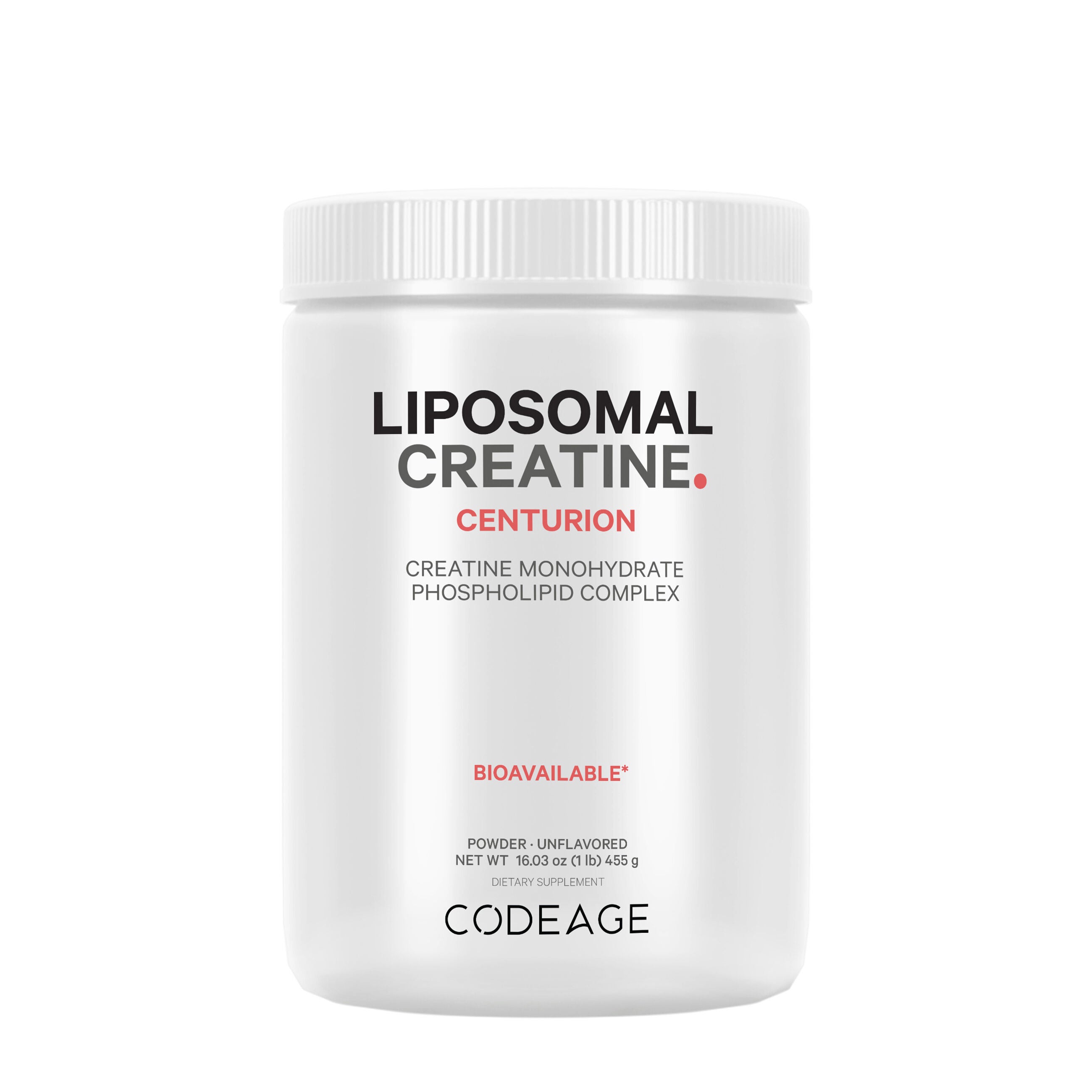 Liposomal Creatine Powder Vegan - Unflavored (90 Servings)
