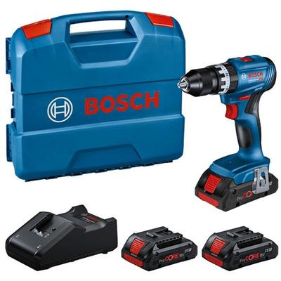 Bosch - Akku Schlagbohrschrauber gsb 18V-45 + 3xAkku 18V 4.0Ah + gal 18V-40 L-Case Image