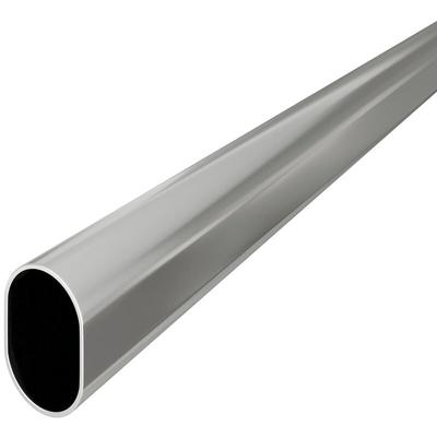 Stahlprofil Ovalrohr 1m Stahlstange 30x15x1,2 Schrankrohr Natur Geländerrohr Image